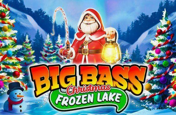 Big Bass Christmas Frozen Lake
